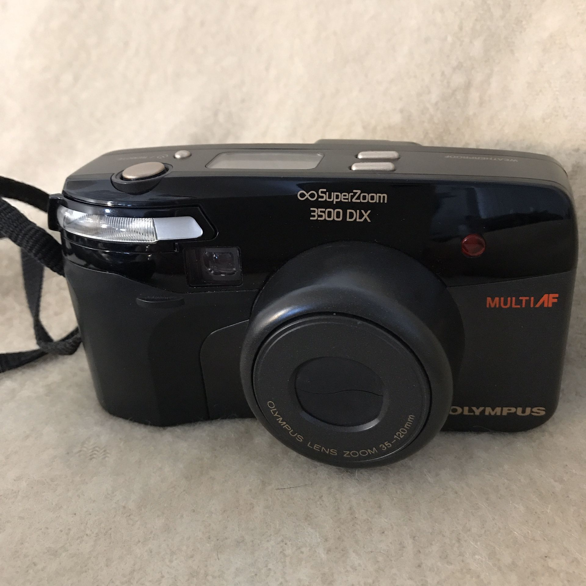 Olympus Super Zoom 3500 DLX 35mm Film Camera
