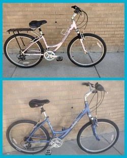 (2) Women’s Diamondback Serene Comfort bikes (individually priced)