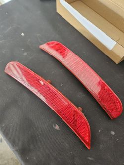 Dodge Charger Side Marker Lenses (Red)