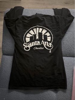 Santa Ana Charlies Black Long Sleeve Shirt