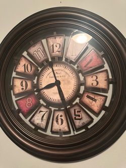 Decorative Wall Clock works  perfect.