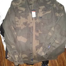 G Star Men's Button Up Camo