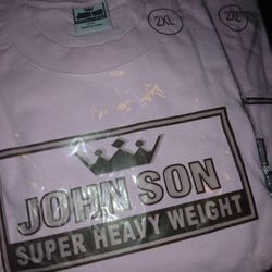 2 Pink Crew Neck Tshirt