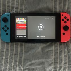 Nintendo Switch With Dock And Charger