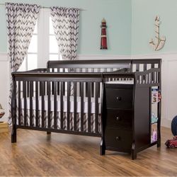 Dream On Me 5 In 1 Brody Convertible Crib With Changer
