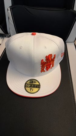 Giants White On White Size 7 3/8