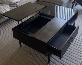 Brand: Living Spaces: Lift-Top Coffee Table with Storage + Drawer