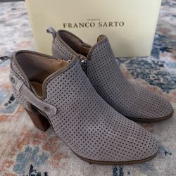 Franco Sarto Dale 2 Bootie – Cocco LE – Size 6.5 (All Leather)