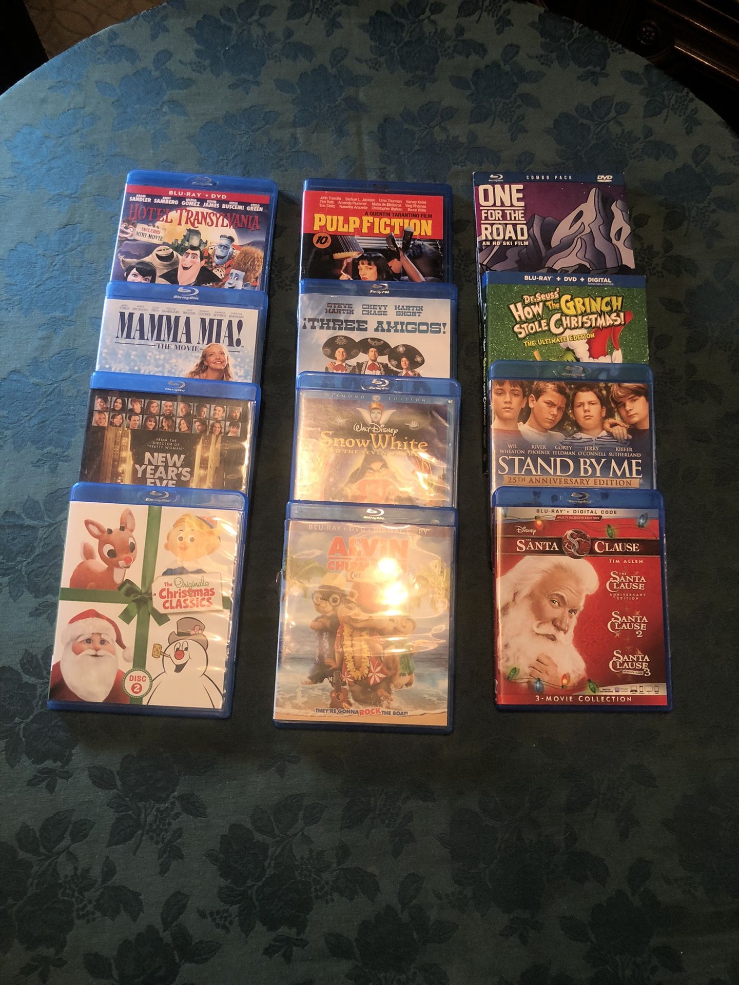 Blue-ray DVDs