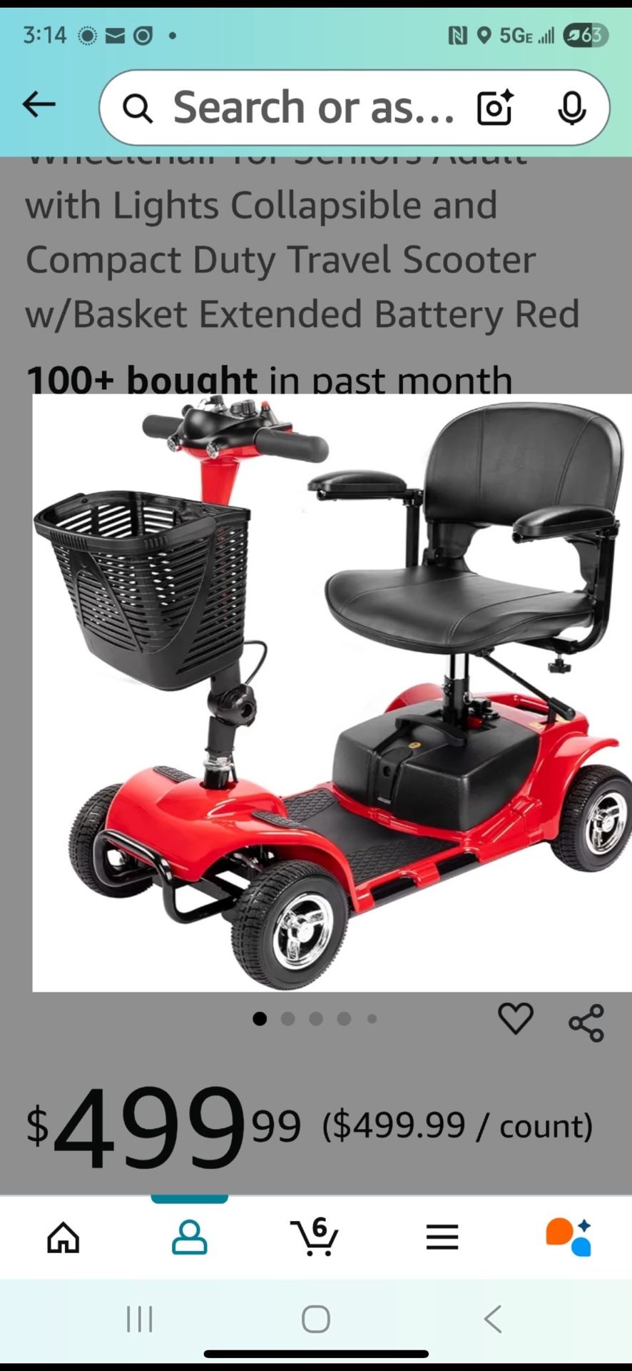 4 Wheel Mobility Scooter