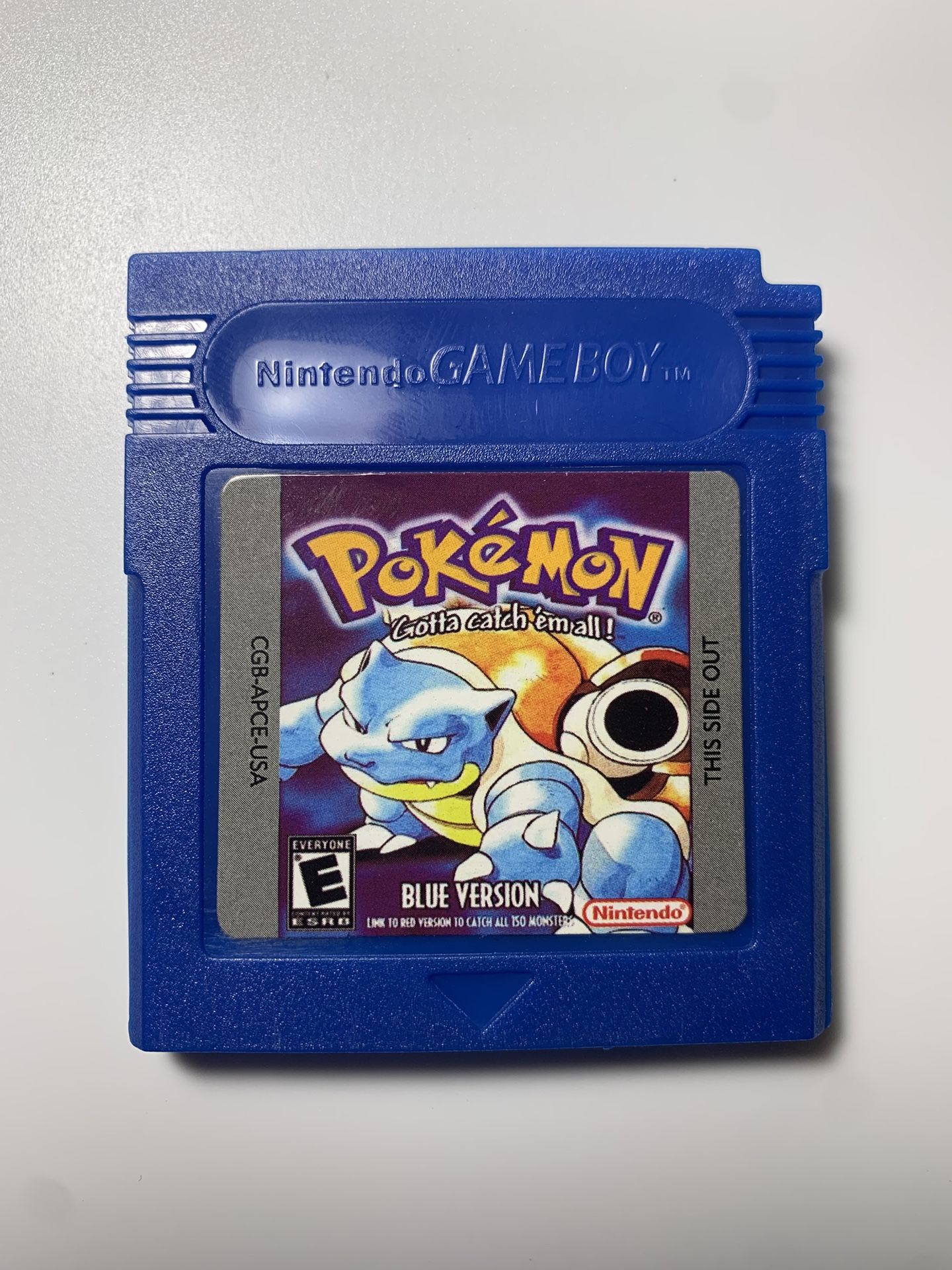 Pokemon Gameboy Game Blue Version
