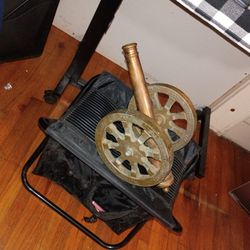 Antique Red Brass Cannon