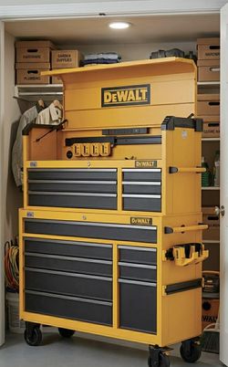 Tool box with tools