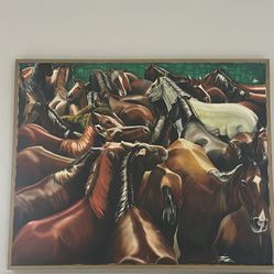 Large Format Oleo Painting 