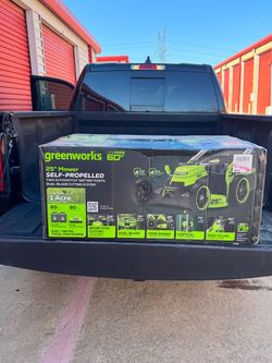 60V 25" Cordless Battery Dual Blade Self-Propelled Lawn Mower w/ Two (2) 4.0Ah Batteries & Dual-Port Charger, LM2516S