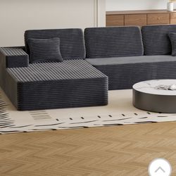 New Convertible Sectional Sofa Couch with Multiple Configurations! Free Delivery 🚚 !