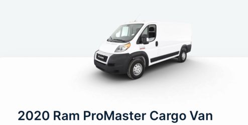 ✨ Premium 2020 Ram ProMaster 1500 High Roof Cargo Van Low Miles