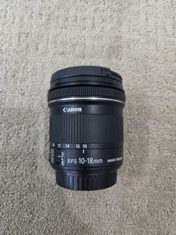 NEW Canon EF-S 10-18mm IS STM camera lens!