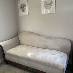 Small Beige Couch 