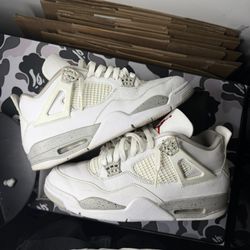 Air Jordan 4 Retro 'White Oreo'