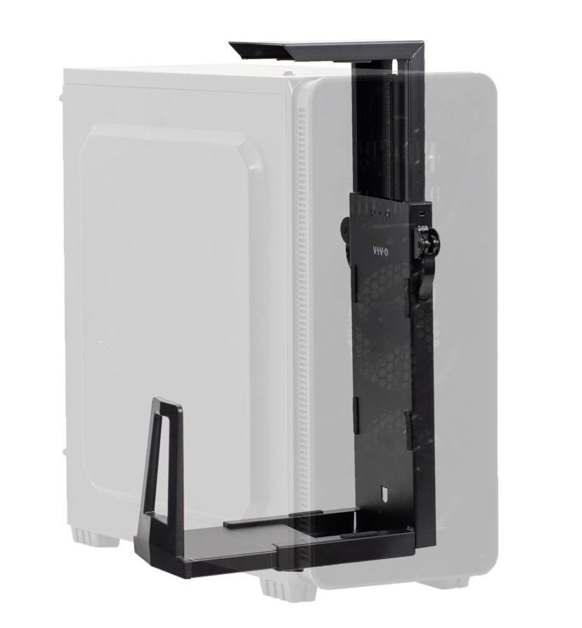 Under Desk PC Mount - Adjustable