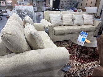 $989 sofa and loveseat high quality durable and reversible cushion