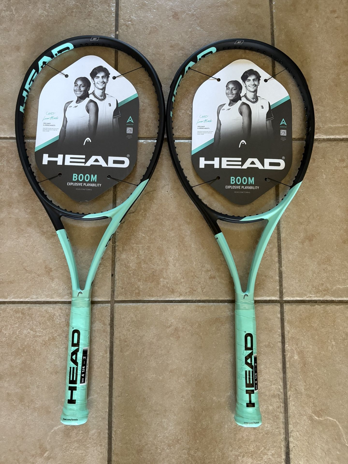 Brand New Head Boom Racquets 