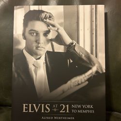 NEW Elvis at 21 (large hardcover photo book)