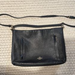 Coach Black Leather Purse
