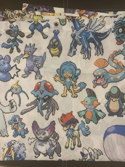 Pokémon Shower curtain
