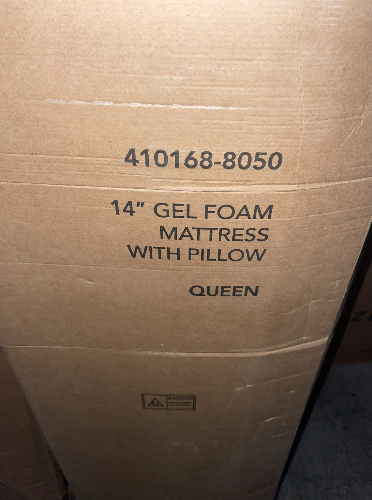Brand New Classic Brands Cool Gel Memory Foam 14 Inch mattress|CertiPUR-US Certified|Bed in A Box(Queen)