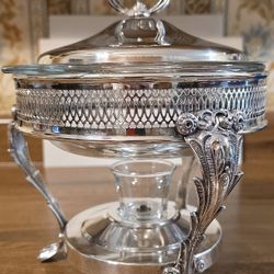 Silver Plated 4 Piece Server