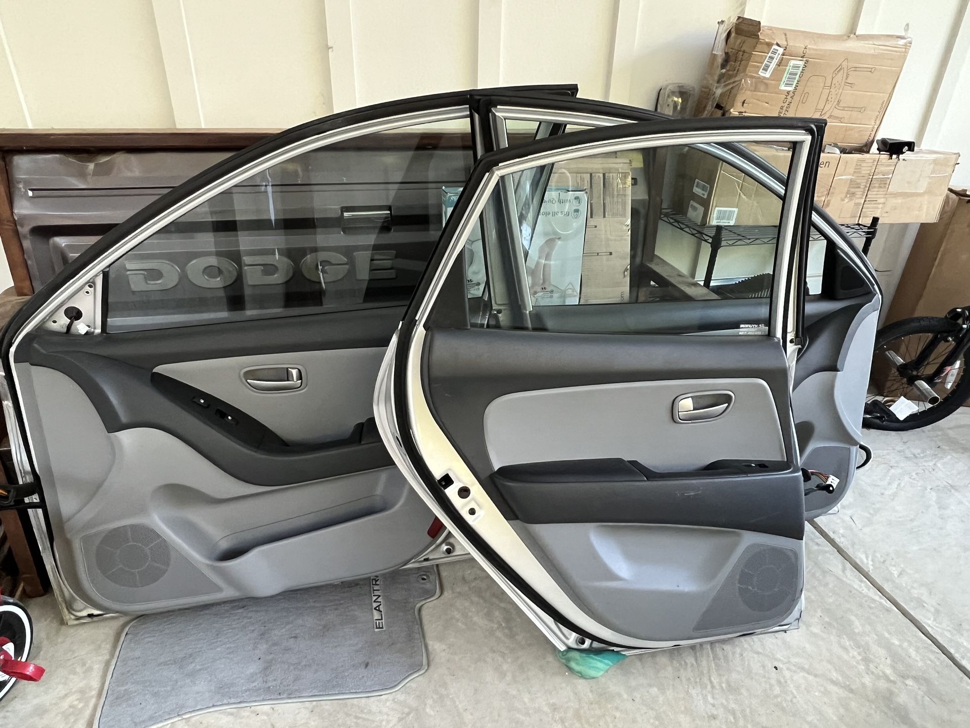 2007-2010 Hyundai Elantra Passenger Door