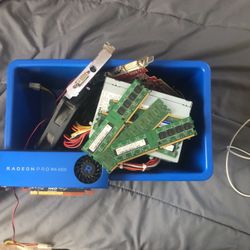 lot of pc parts un Tested 