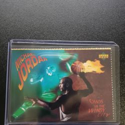 Michael Jordan Upper Deck Nintendo Card