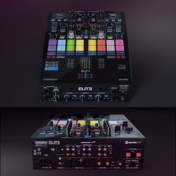 Mixer Reloop ELITE Professional High Performance DVS Mix Serato DJ Pro Elite 2 Channel  