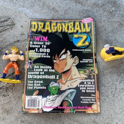 Dragon Ball Z Comic Special Collectors Edition Plus Toys