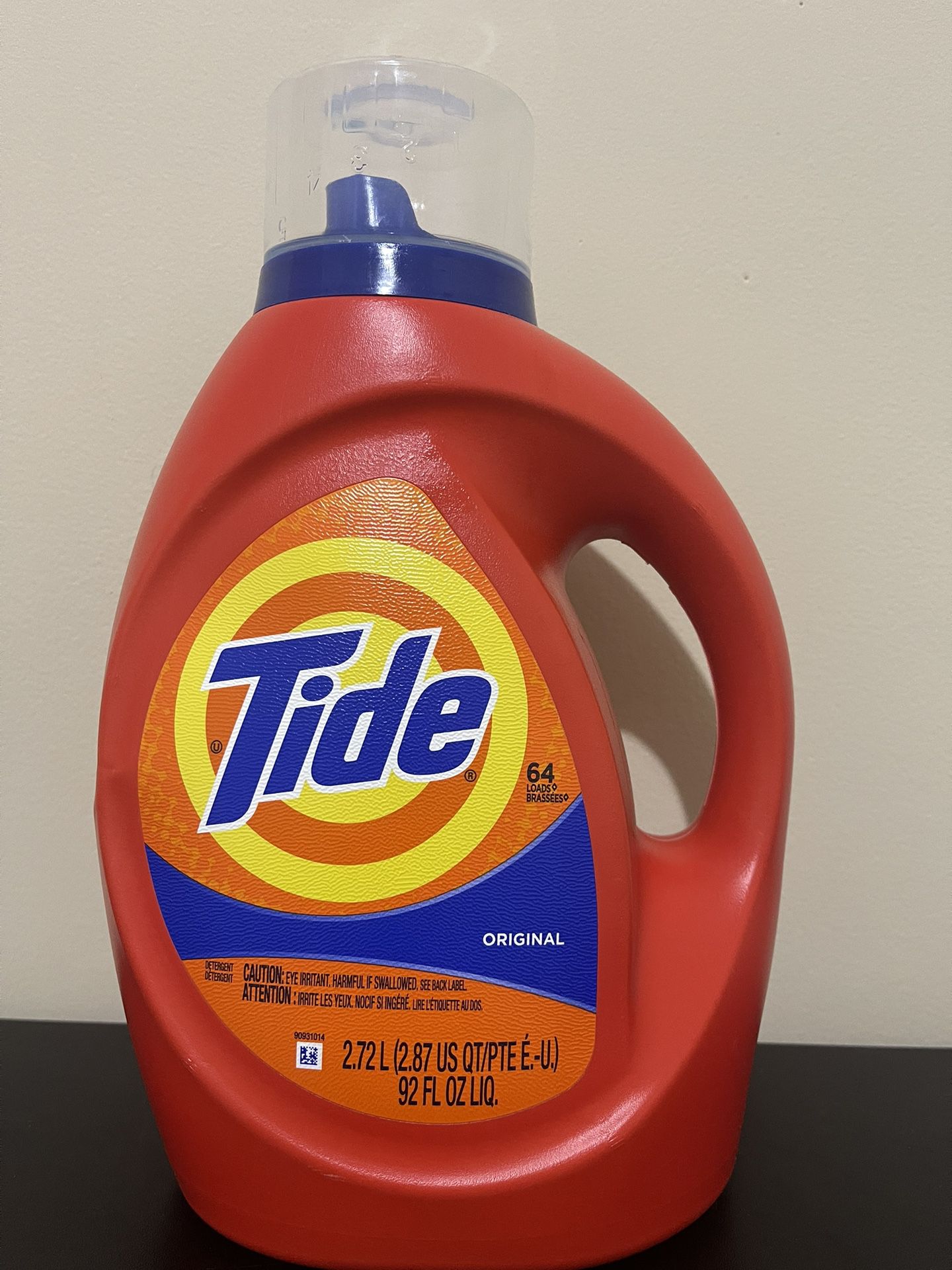 TIDE 92 fl. oz. Original Scent Liquid Laundry (64 Loads)