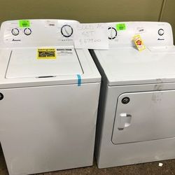Amana Top Load Washer Dryer Set ‼️  VN7
