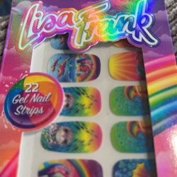 Lisa Frank Nail Strips 