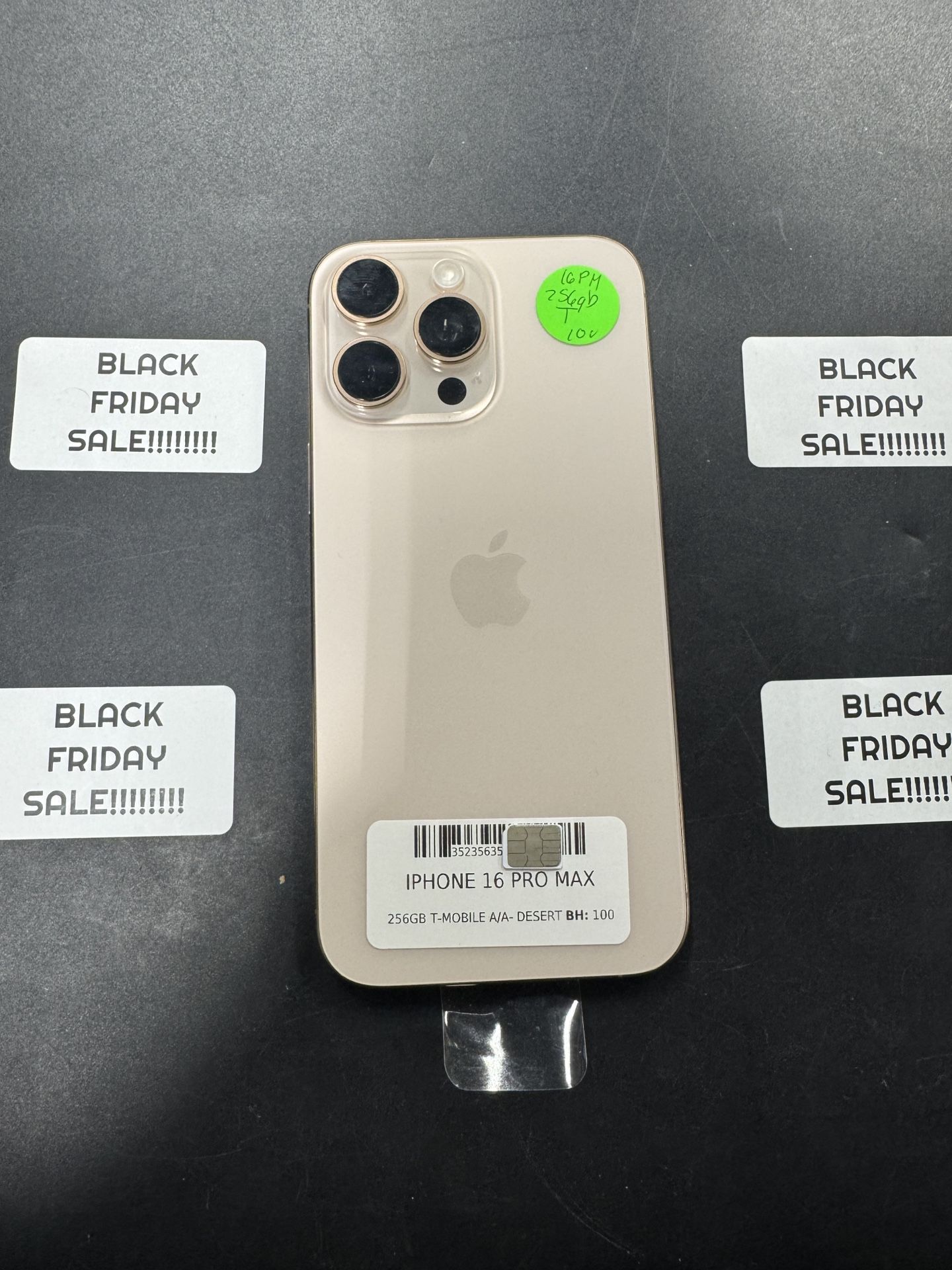 Black Friday Sale! iPhone 16 Pro Max t-mobile/metro 256gb