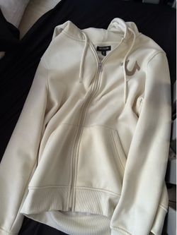 True religion zip up  size M