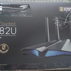 ASUS Dual-Band WiFi 6 Gaming Router/Extendable  Router