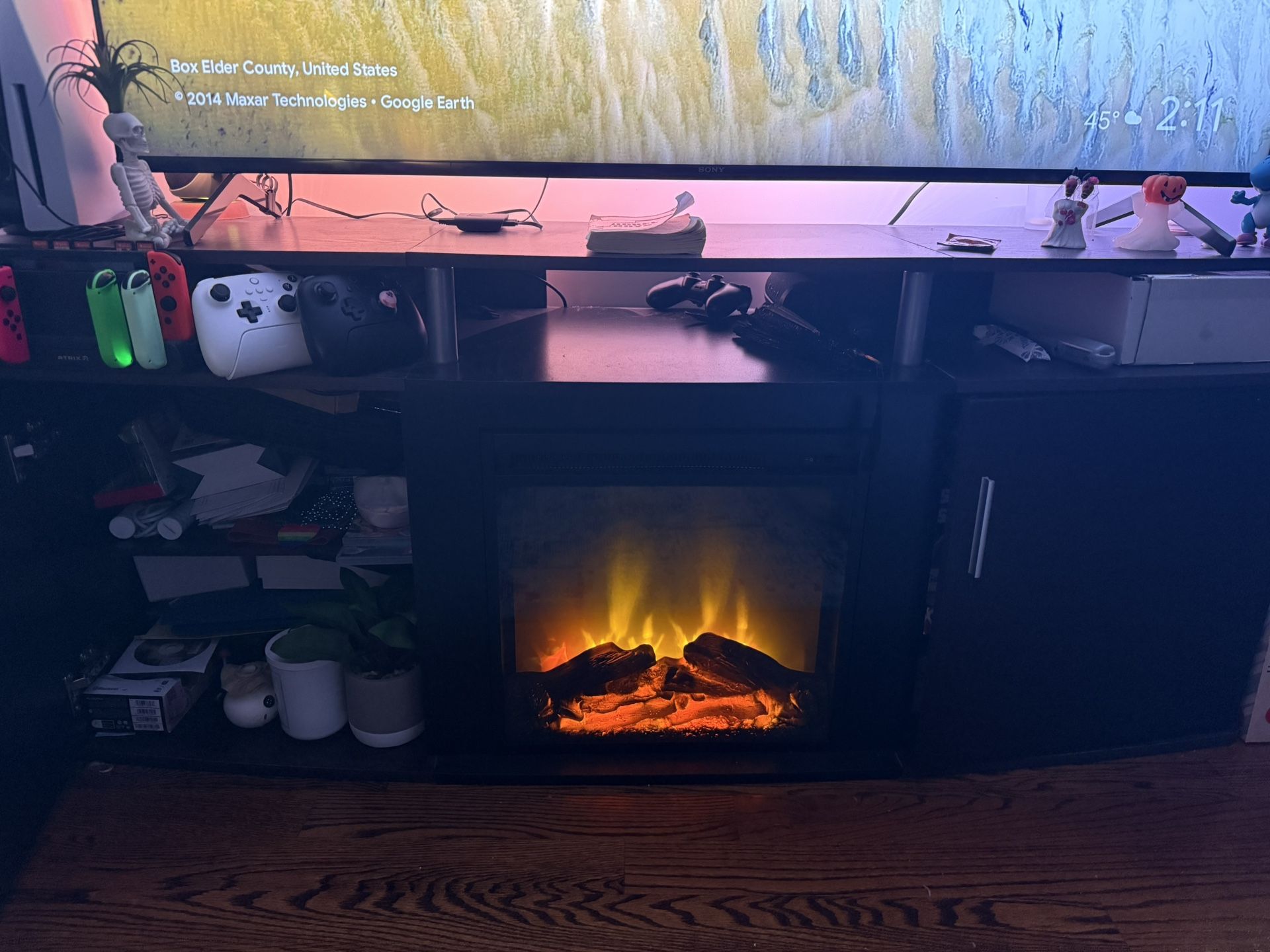 Fireplace Tv Stand