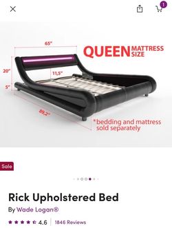 Queen Platform Bed
