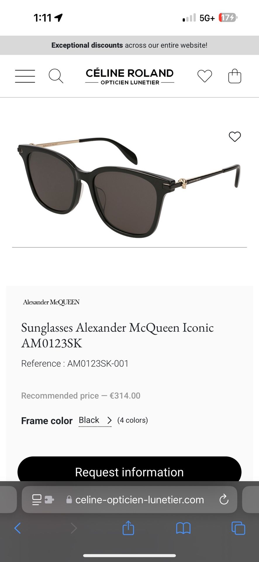 Alexander McQueen Sunglasses