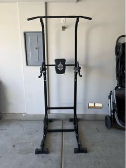 Sports Royals pull up and dip bar station