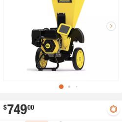 Champion Power Equipment 3 in. Dia 224 cc 2-in-1 Upright Gas Powered Wood Chipper Shredder