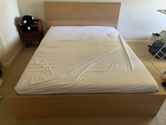 Ikea MALM Queen Bed Frame