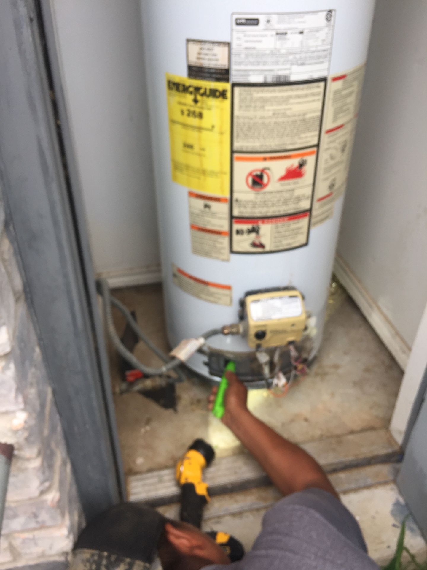 Used Water Heater For parts